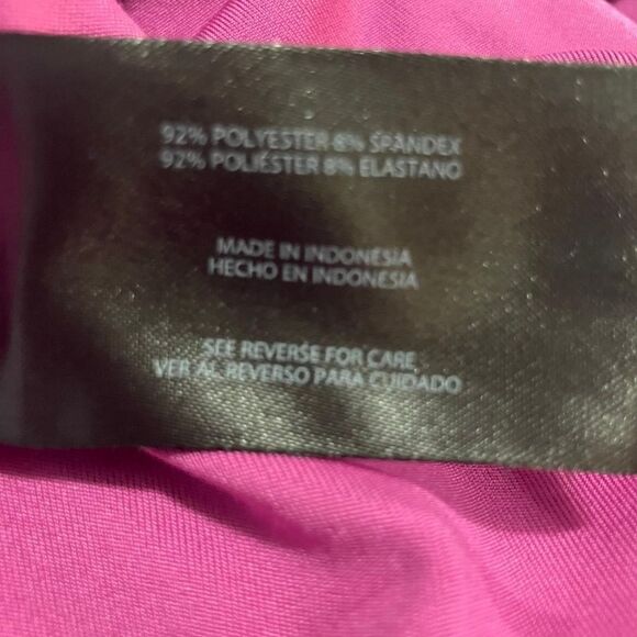 Gap Fit Pink Active Tank Dress Women's Size XXL Inner Shorts Gym Workout - Picture 6 of 8